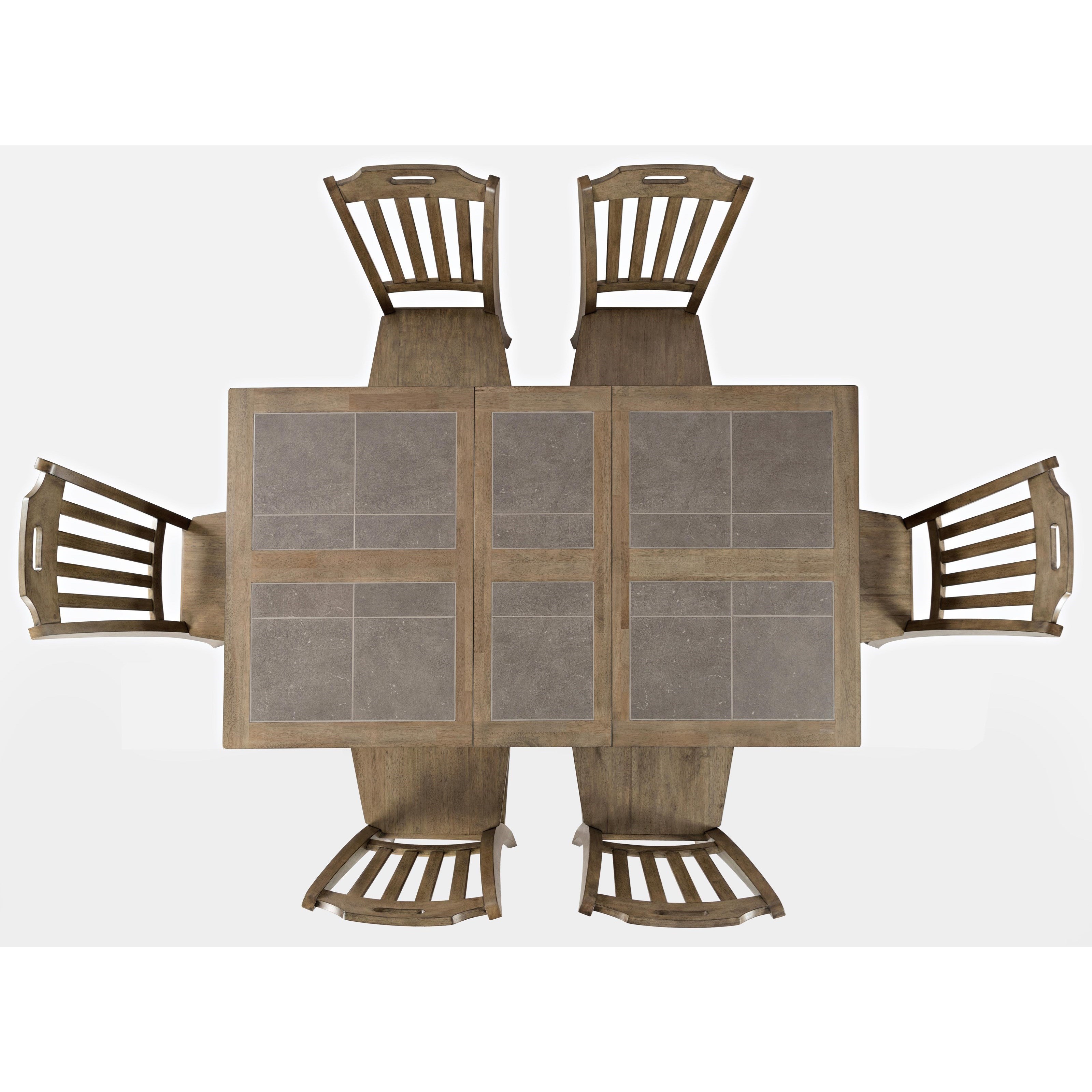 Jofran Prescott Park 7PC 193674 Dining 7Piece Dining Table and Chair